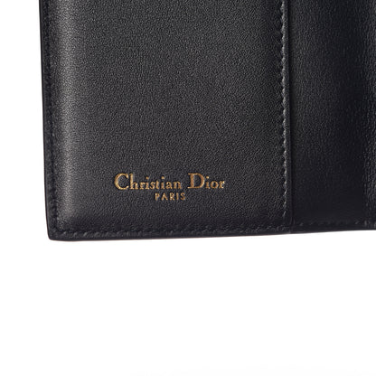 Christian Dior Calfskin Oblique Passport Holder Blue 6 of 7
