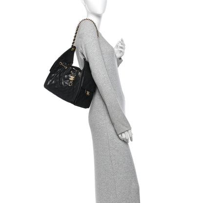 Chanel Caviar Quilted Small Chanel 25 Handbag Black 2 of 11