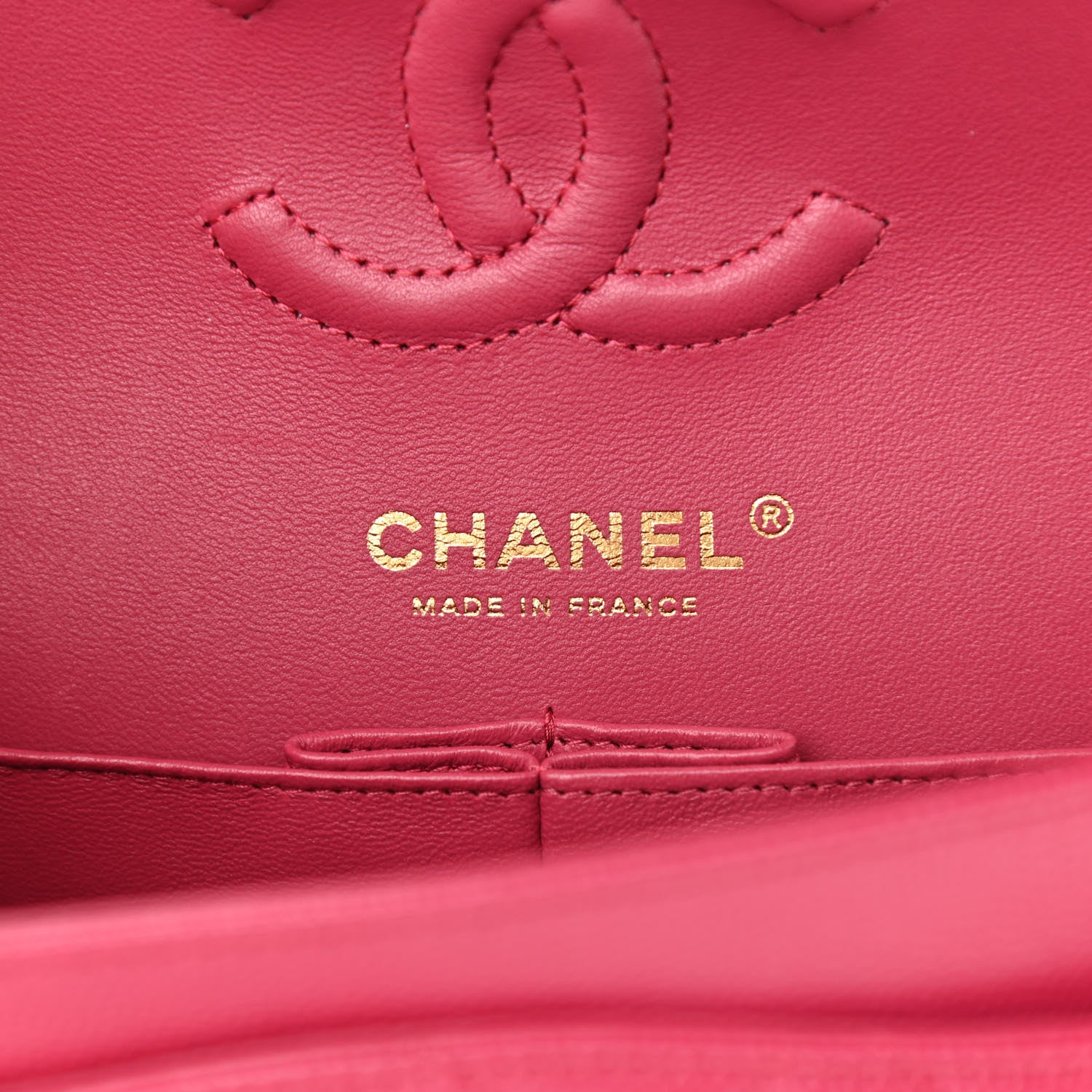 Chanel Caviar Quilted Small Double Flap Dark Pink 5 of 10
