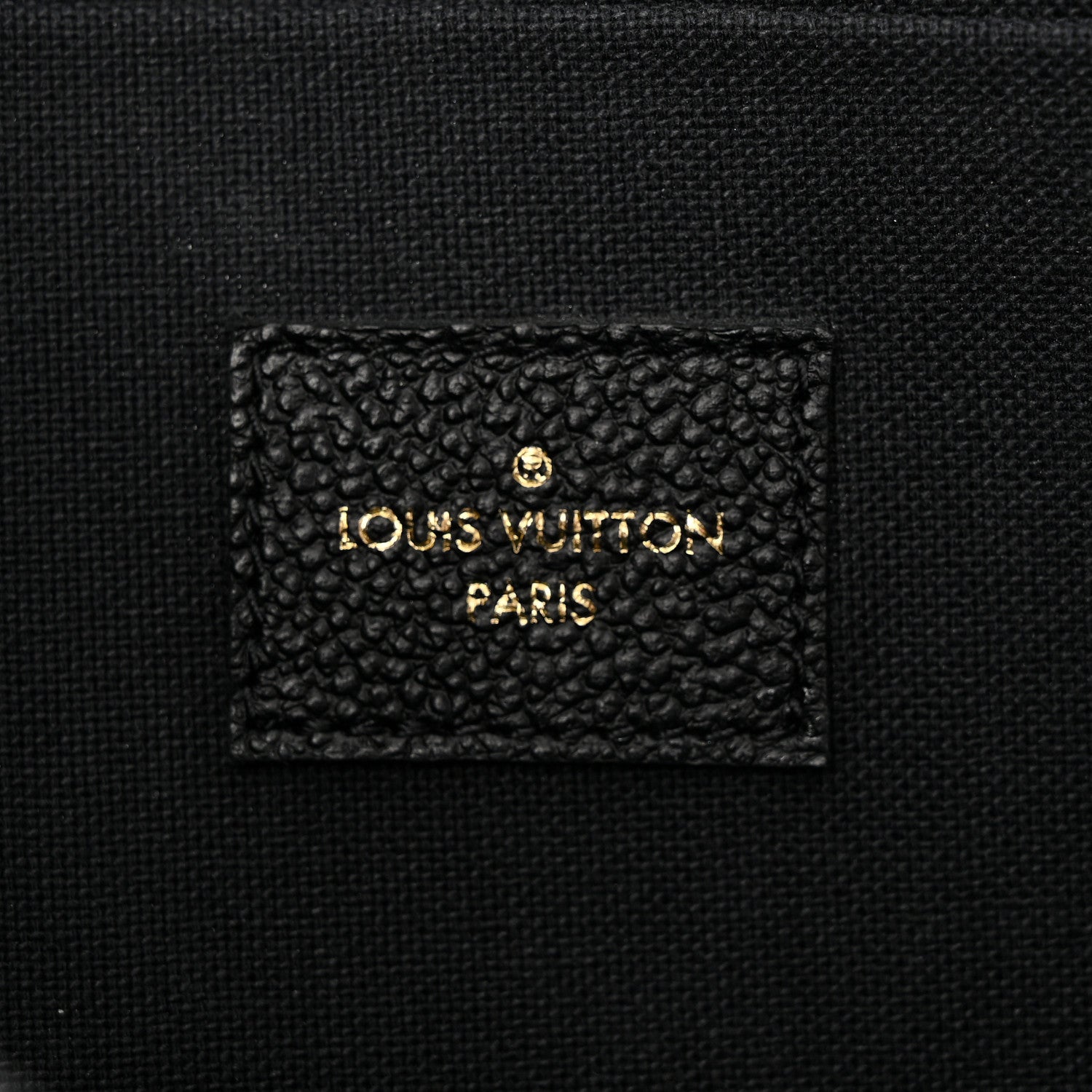 Louis Vuitton Empreinte Pochette Felicie Chain Wallet Black 6 of 9