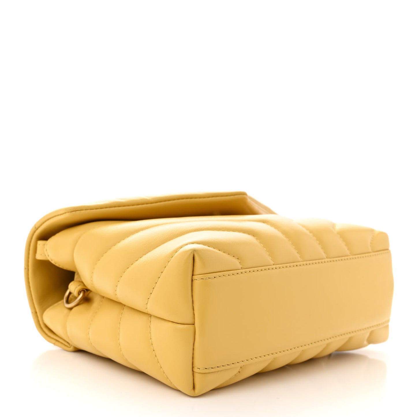 Calfskin Y Quilted Monogram Toy Loulou Crossbody Bag Sunflower