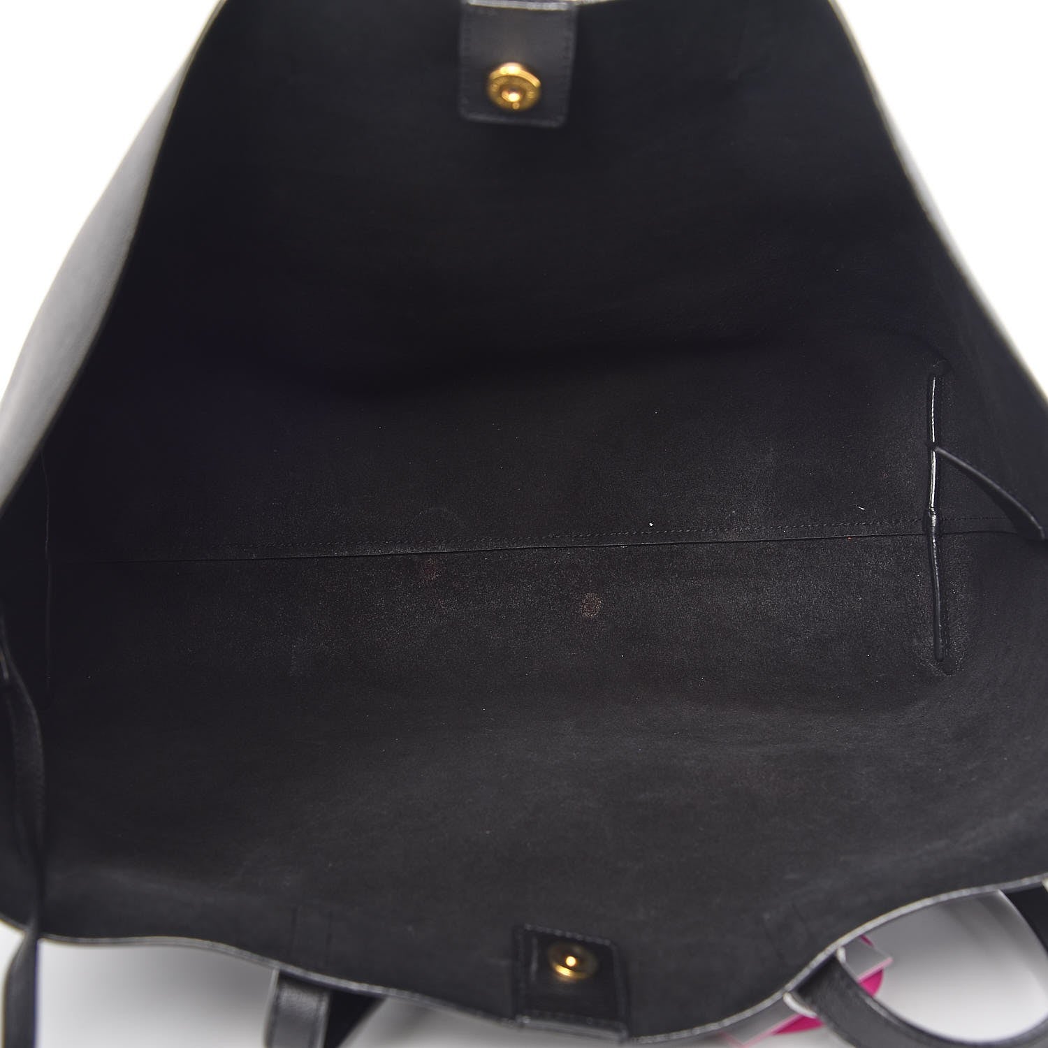 Saint Laurent Calfskin Large Shopping Tote Black 6 of 16