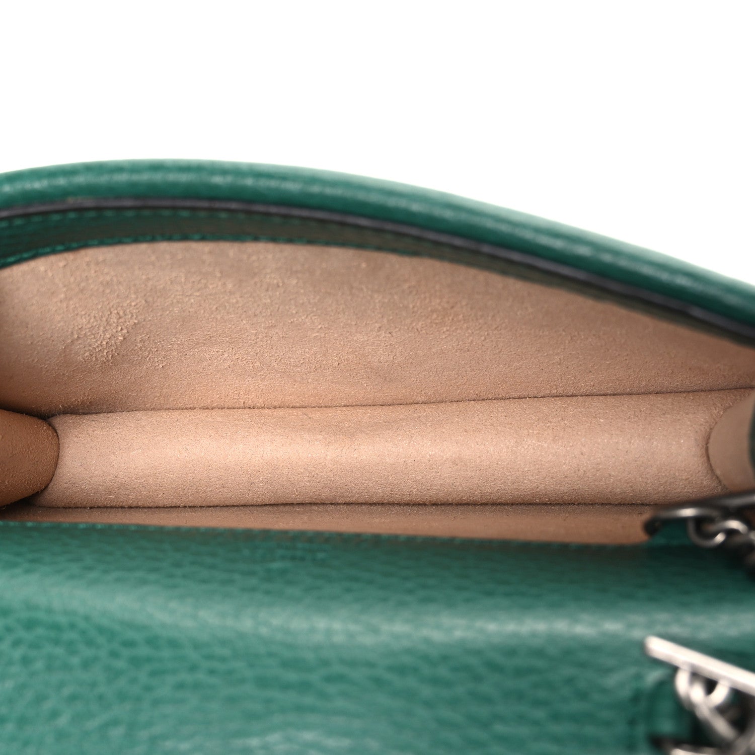 Gucci Calfskin Super Mini Dionysus Shoulder Bag Emerald 5 of 9