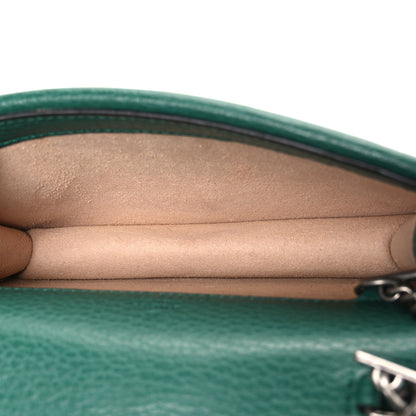 Gucci Calfskin Super Mini Dionysus Shoulder Bag Emerald 5 of 9