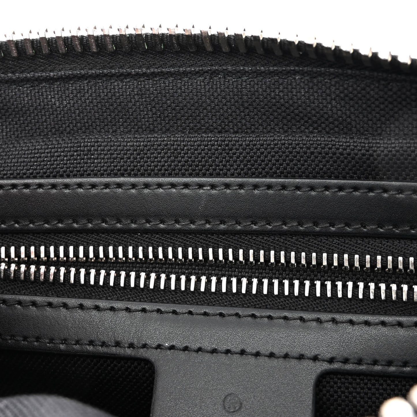 Soft GG Supreme Monogram Web Belt Bag Black Grey