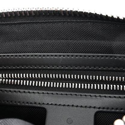 Gucci Soft GG Supreme Monogram Web Belt Bag Black Grey 11 of 12