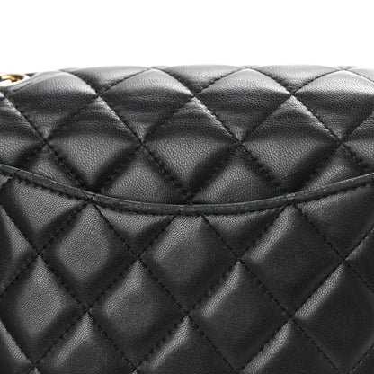 Chanel Lambskin Quilted Mini Rectangular Flap Black 9 of 13