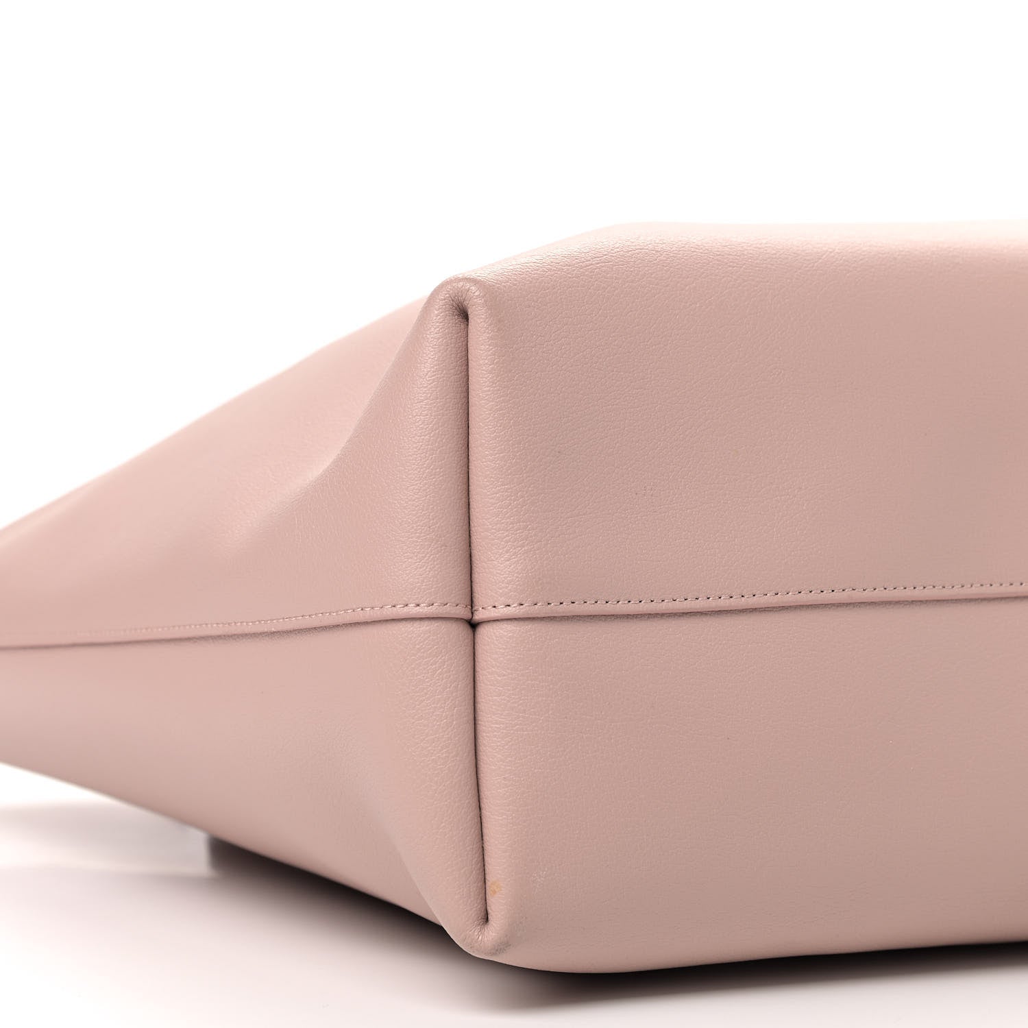 Saint Laurent Calfskin Large Shopping Tote Pale Blush 7 of 10