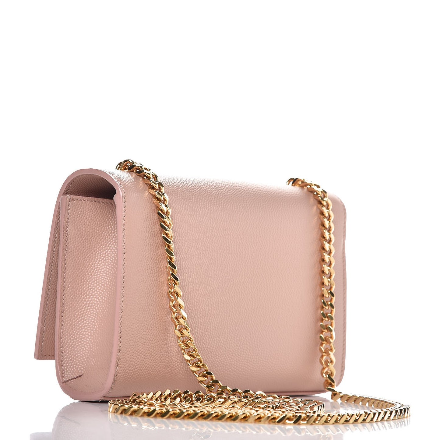 Grain De Poudre Small Monogram Kate Satchel Pale Pink