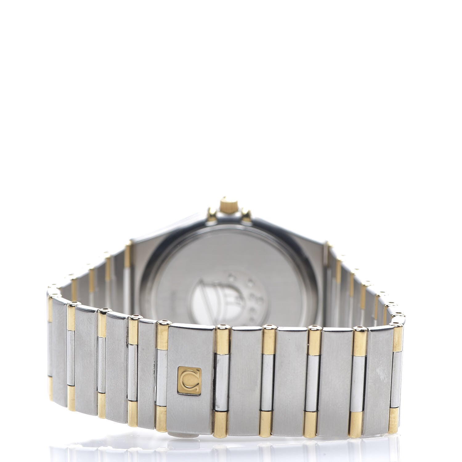 Omega Stainless Steel 18K Yellow Gold 34mm Constellation Quartz Watch Champagne 1212.10 3 of 5