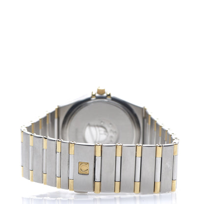 Omega Stainless Steel 18K Yellow Gold 34mm Constellation Quartz Watch Champagne 1212.10 3 of 5