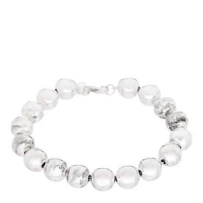 Tiffany Sterling Silver 10mm HardWear Ball Bracelet 1 of 7