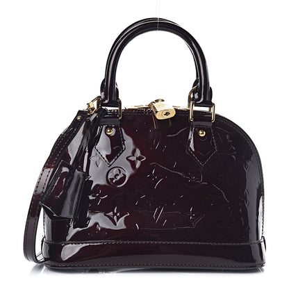 Louis Vuitton Vernis Alma BB Amarante 1 of 8