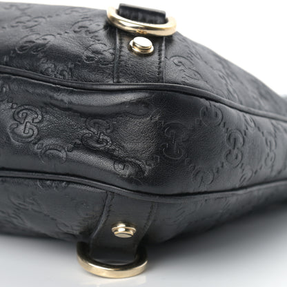 Gucci Guccissima Medium Abbey D Ring Hobo Black 9 of 12