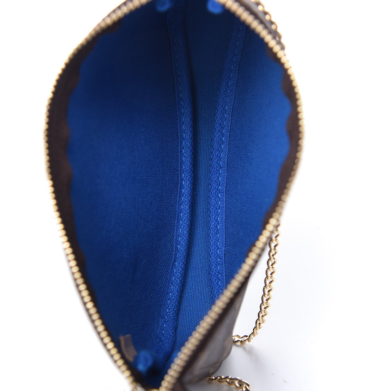 Louis Vuitton Monogram 2019 Christmas Animation Mini Venice Pochette Accessories Blue 5 of 8