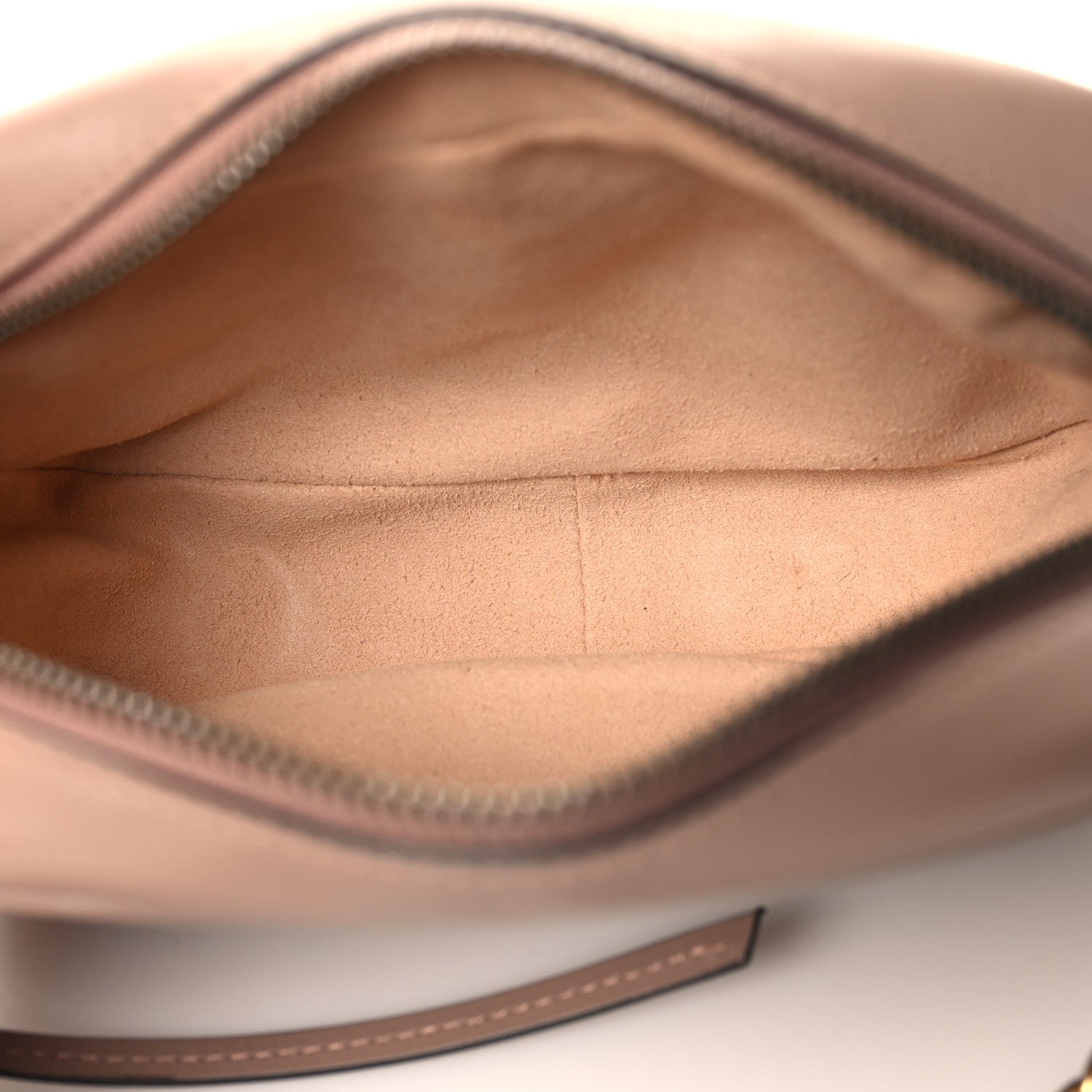 Gucci Calfskin Matelasse Mini GG Marmont Chain Shoulder Bag Nude 5 of 10