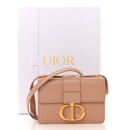 Christian Dior Smooth Calfskin Micro 30 Montaigne Flap Bag Pale Pink 11 of 11