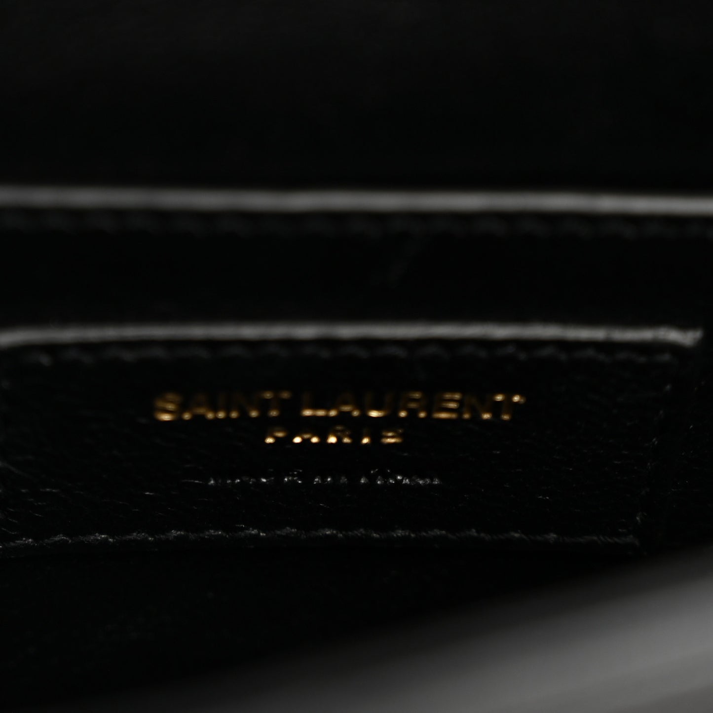 Lambskin Matelasse Monogram Small Vicky Chain Bag Black