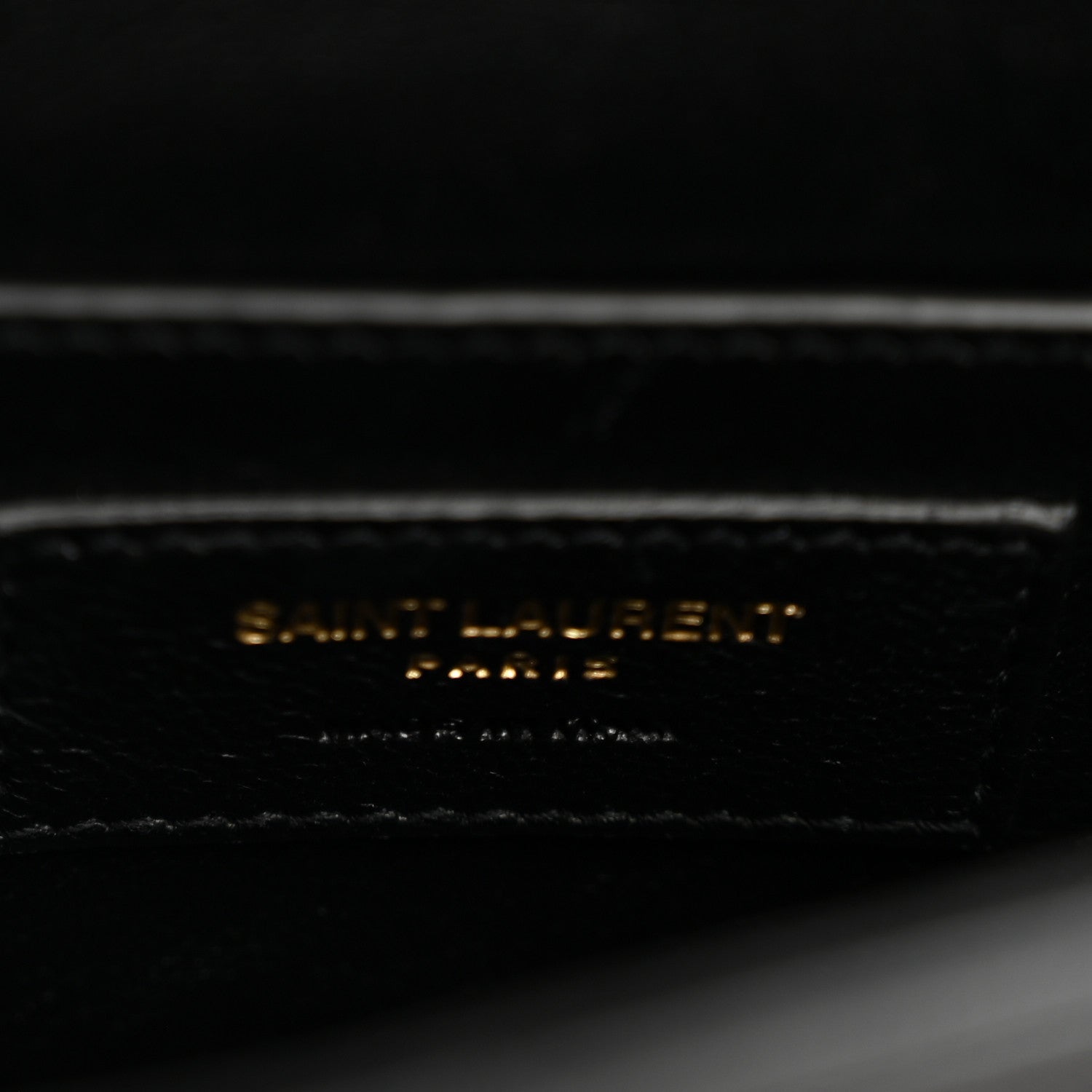 Saint Laurent Lambskin Matelasse Monogram Small Vicky Chain Bag Black 6 of 15