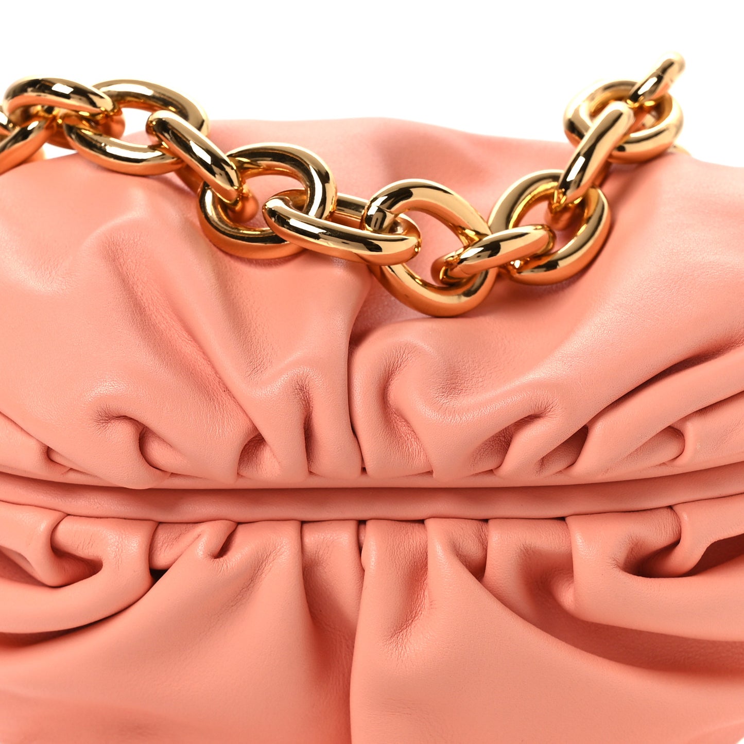 Nappa The Belt Chain Pouch Peachy
