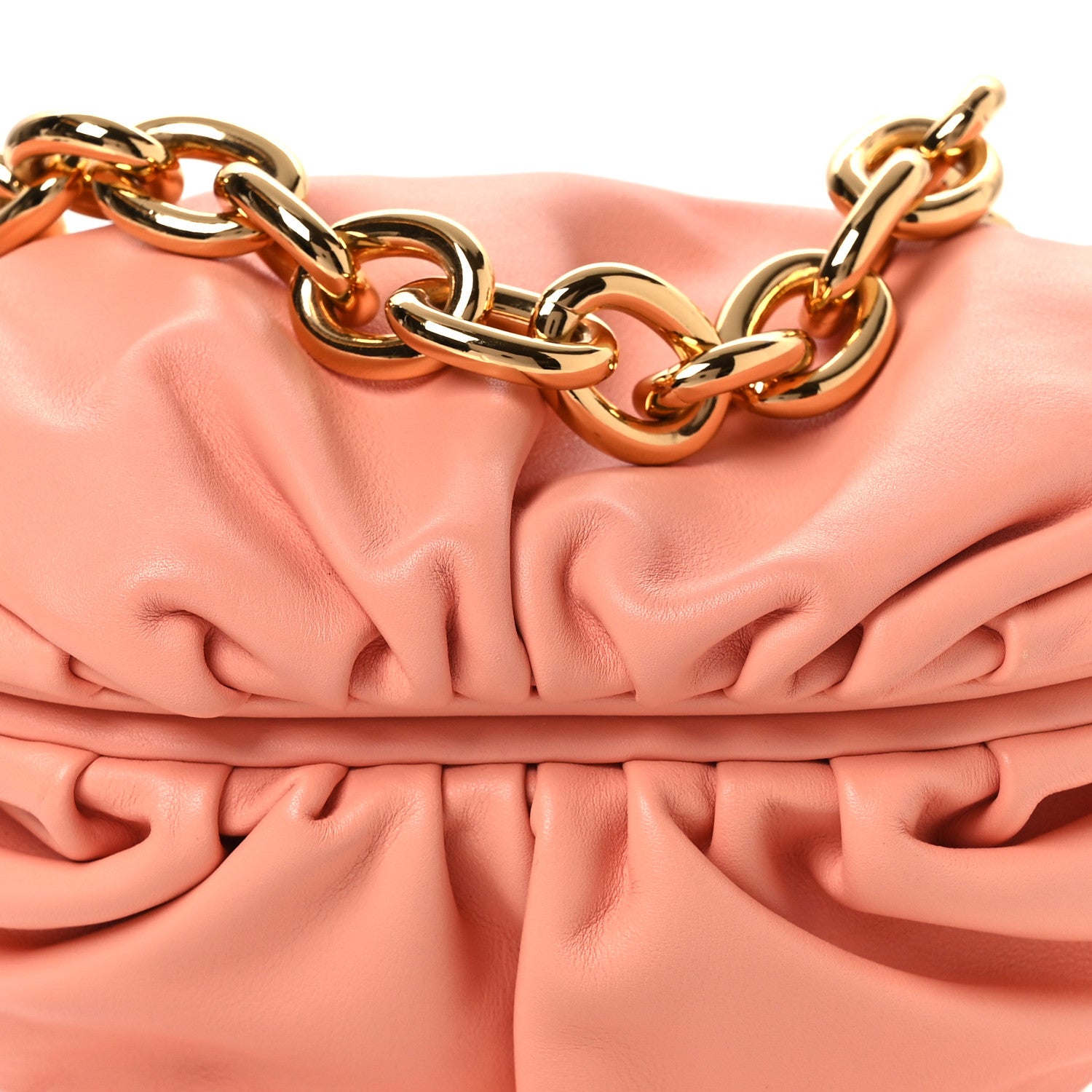 Bottega Veneta Nappa The Belt Chain Pouch Peachy 8 of 12