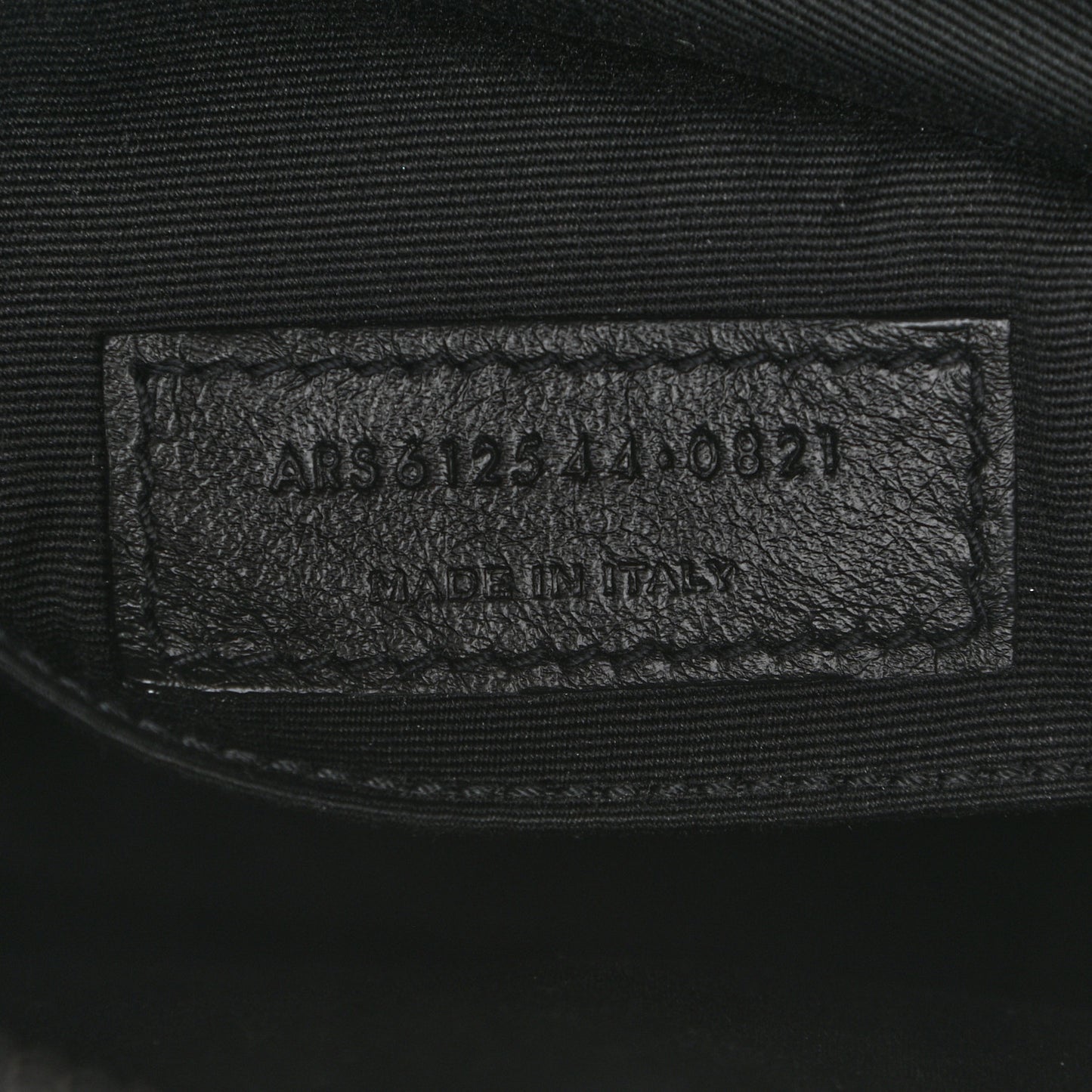 Calfskin Matelasse Monogram Lou Camera Bag Black
