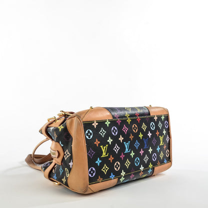 Louis Vuitton Monogram Multicolor Claudia Black 4 of 7