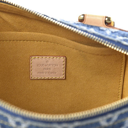 Louis Vuitton Monogram Denim Neo Speedy Blue 8 of 9