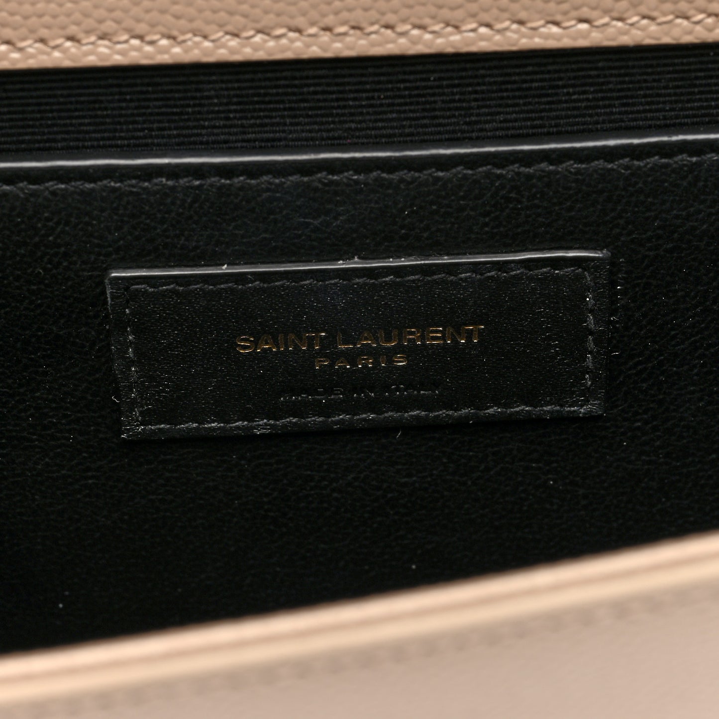 Grain De Poudre Medium Monogram Kate Satchel Dark Beige