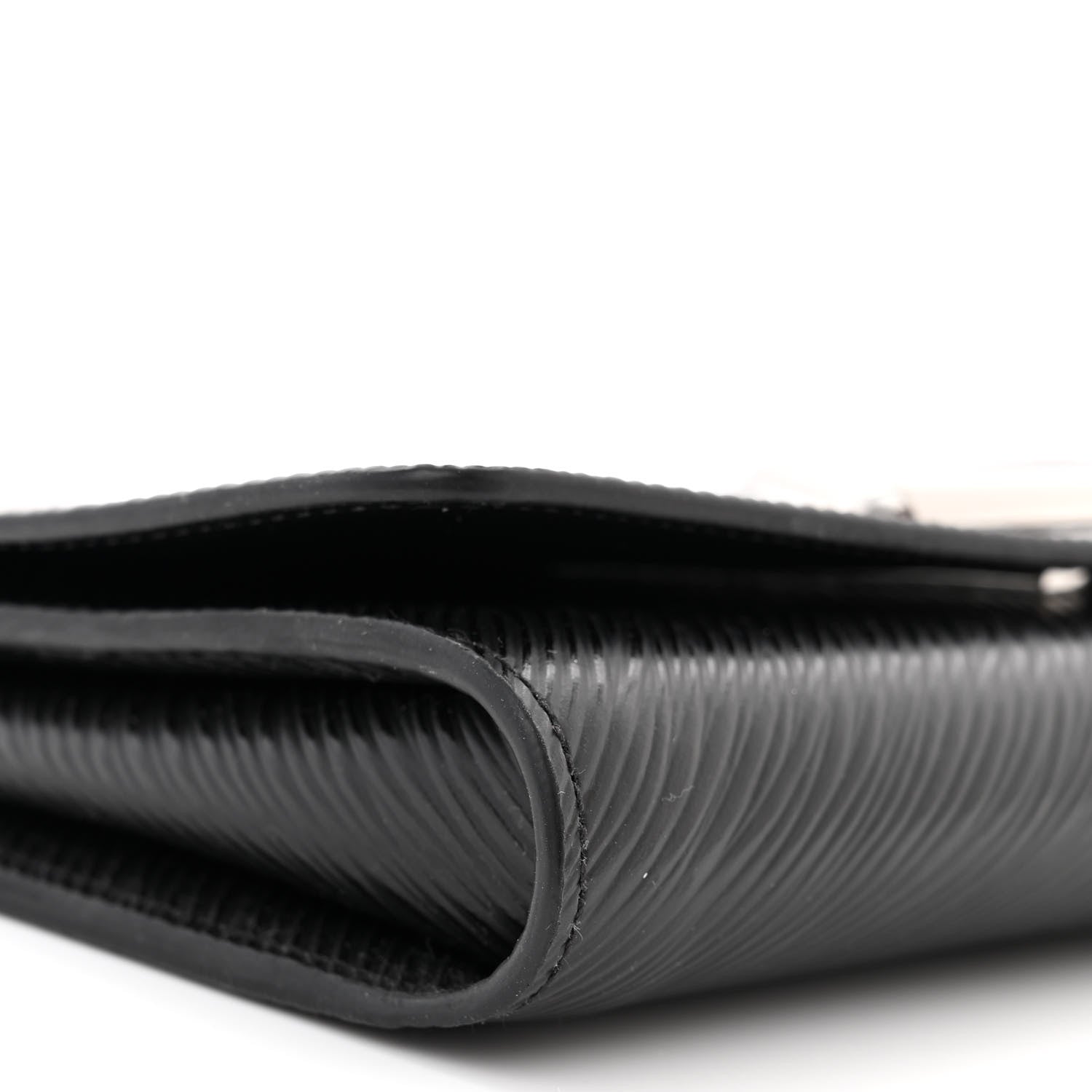 Louis Vuitton Epi Twist Chain Wallet Black 8 of 10