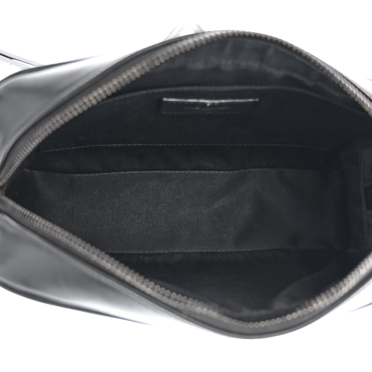Saint Laurent Calfskin Matelasse Monogram Monochrome Lou Camera Bag Black 5 of 12