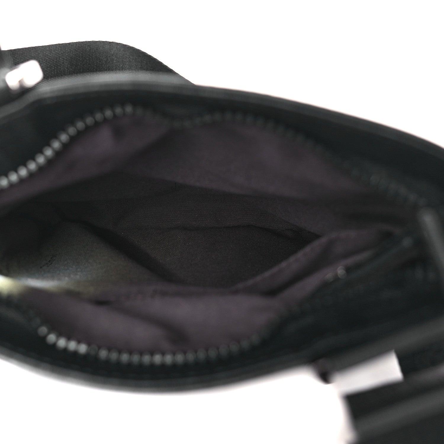 Fendi Zucca Spalmati Messenger Bag Black 5 of 10