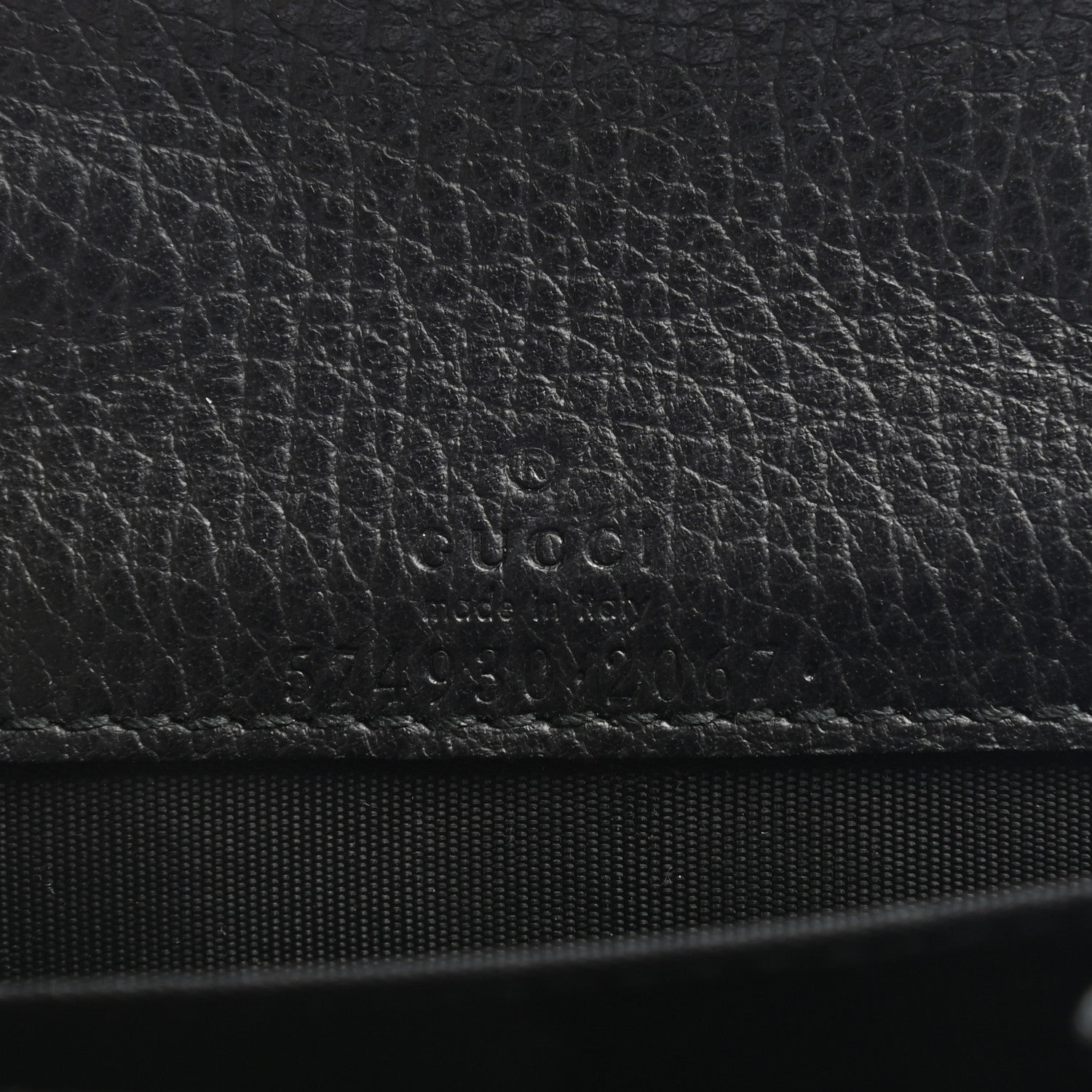 Gucci Calfskin Dionysus Coin Purse Black 6 of 7