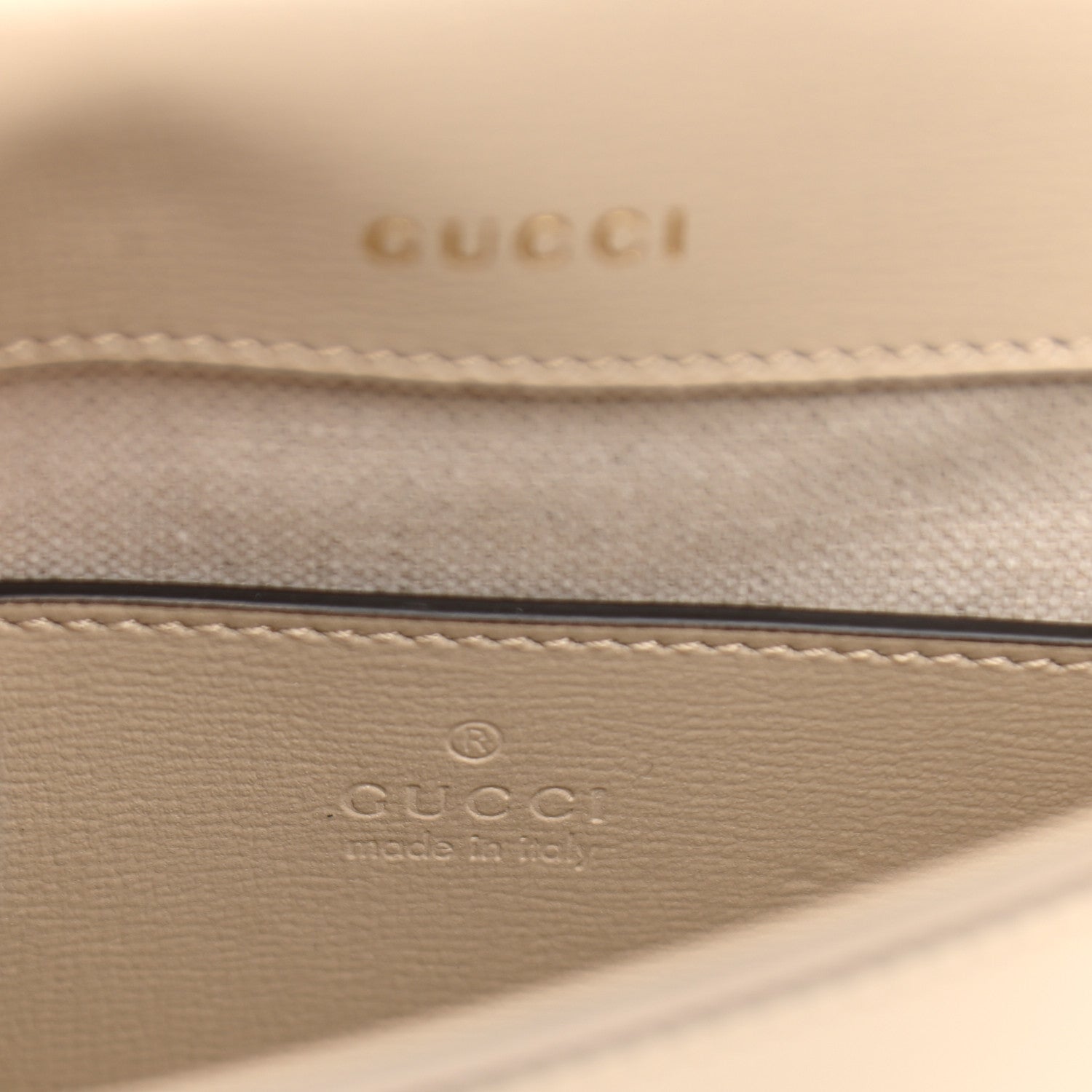 Gucci Azalea Calfskin Web Mini Horsebit 1955 Shoulder Bag Oatmeal 7 of 11