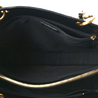 Chanel Caviar Quilted Grand Shopping Tote GST Black 5 of 10