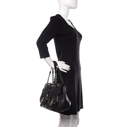 Fendi Nappa Patent B Bag Black 2 of 9