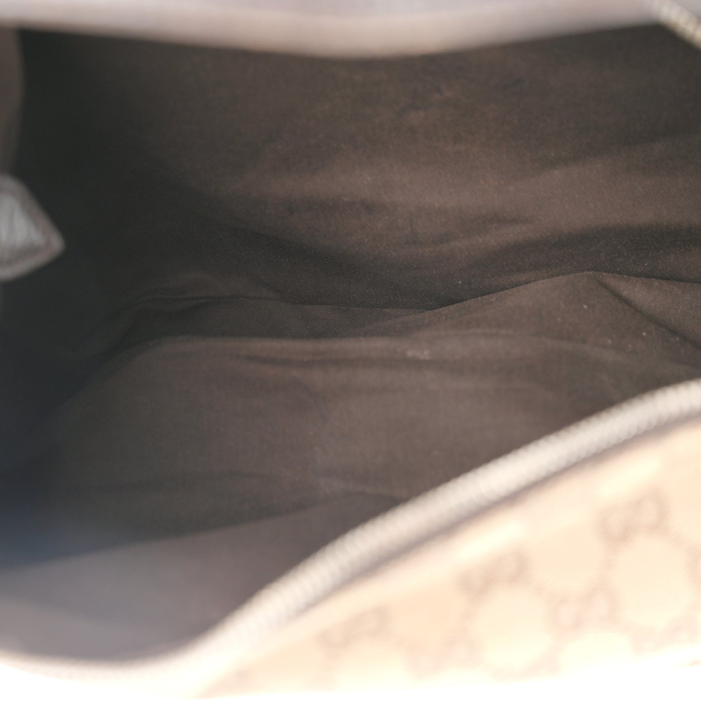 Monogram Medium Horsebit Chain Hobo Dark Brown