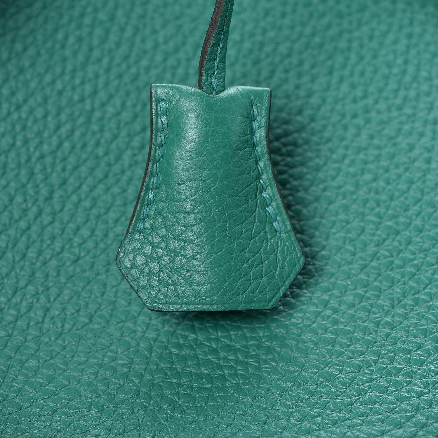 Hermes Taurillon Clemence Birkin 35 Vert Vertigo 20 of 35