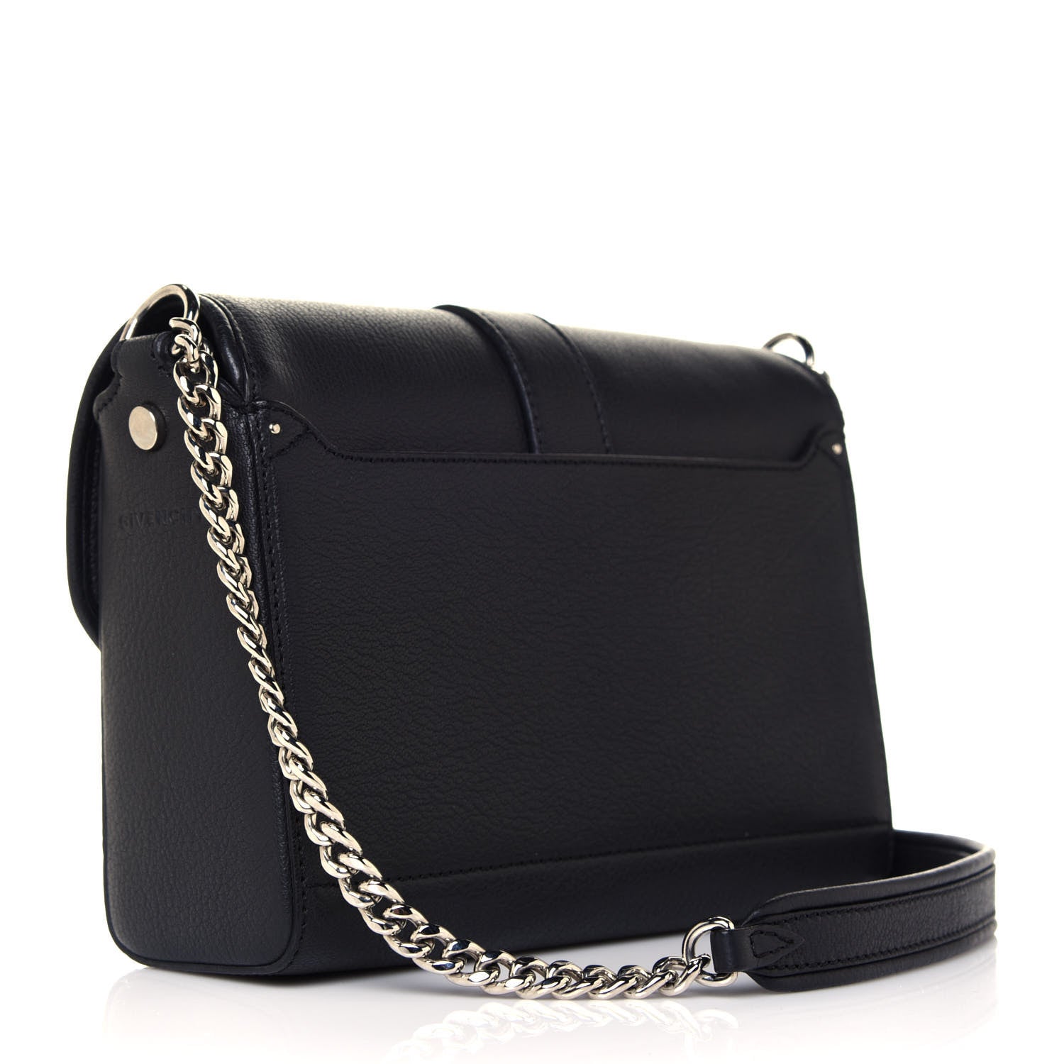 Givenchy Goatskin Obsedia Shoulder Bag Black 4 of 11