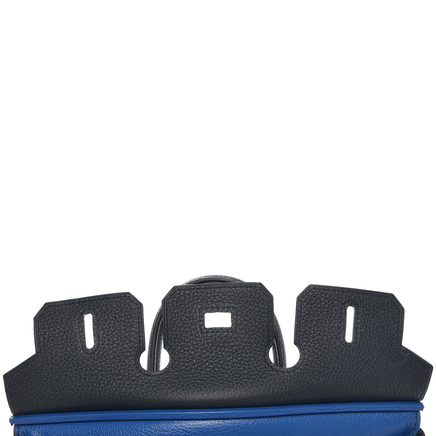 Hermes Togo Swift Officier Birkin 25 Vert Cypress Bleu Zellige 16 of 34