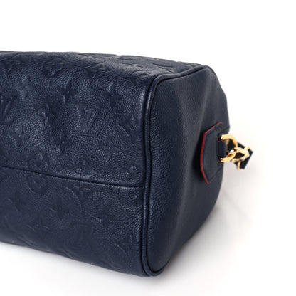 Louis Vuitton Empreinte Speedy Bandouliere 25 NM Marine Rouge 8 of 8