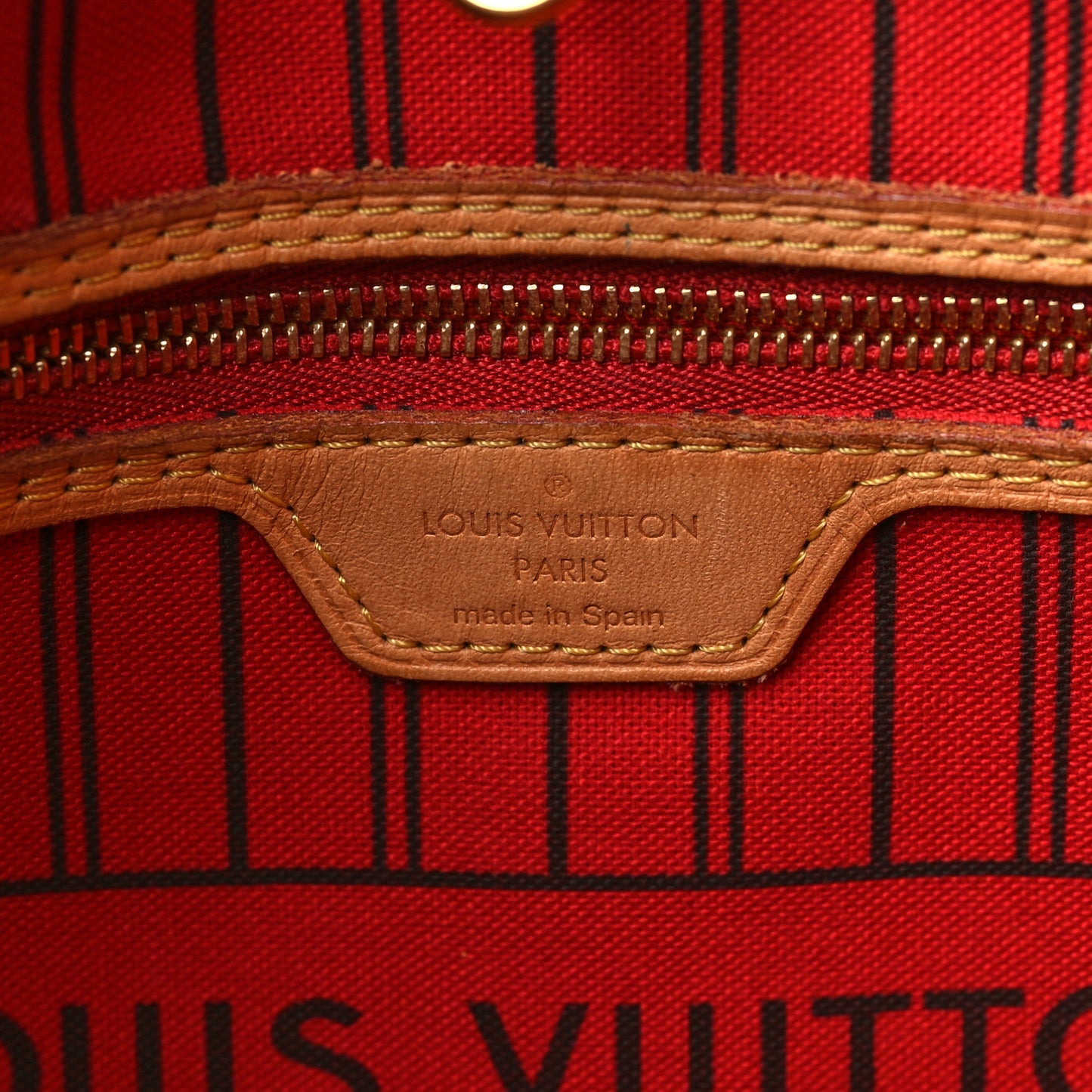 Monogram Neo Neverfull MM Cherry