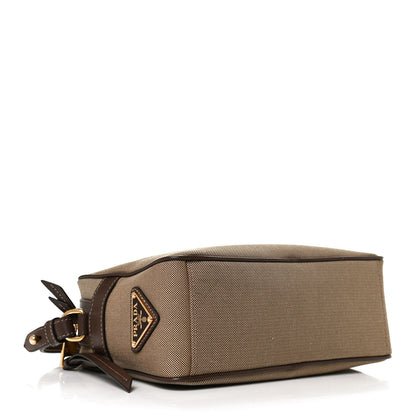 Prada Jacquard Logo Camera Bag Corda Bruciato 3 of 11