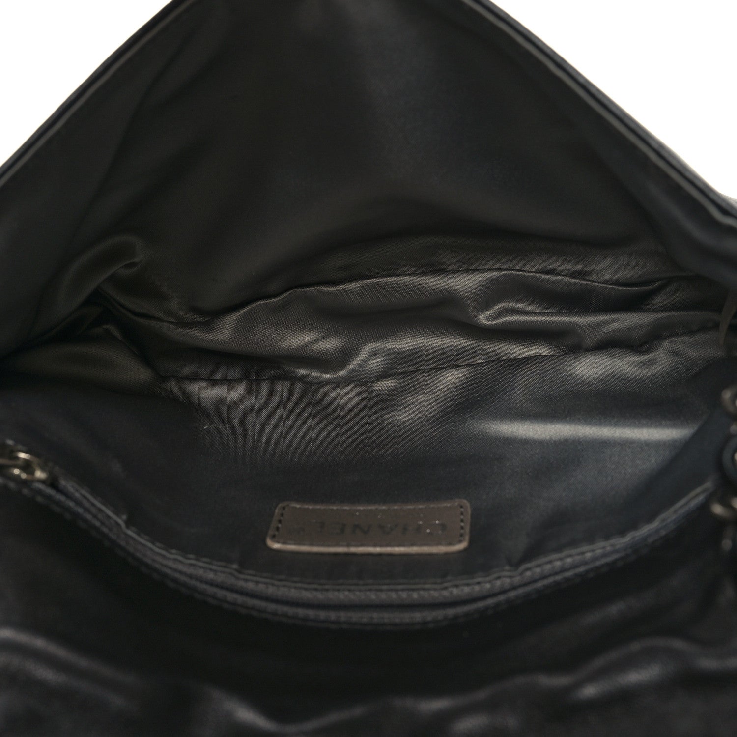 Chanel Lambskin Rock And Cabaret Chain Fringe Flap Black 5 of 10