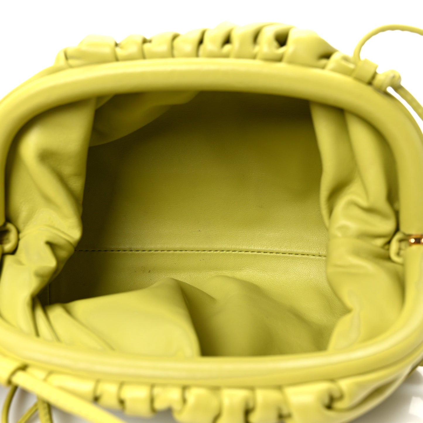 Butter Calfskin The Mini Pouch Kiwi