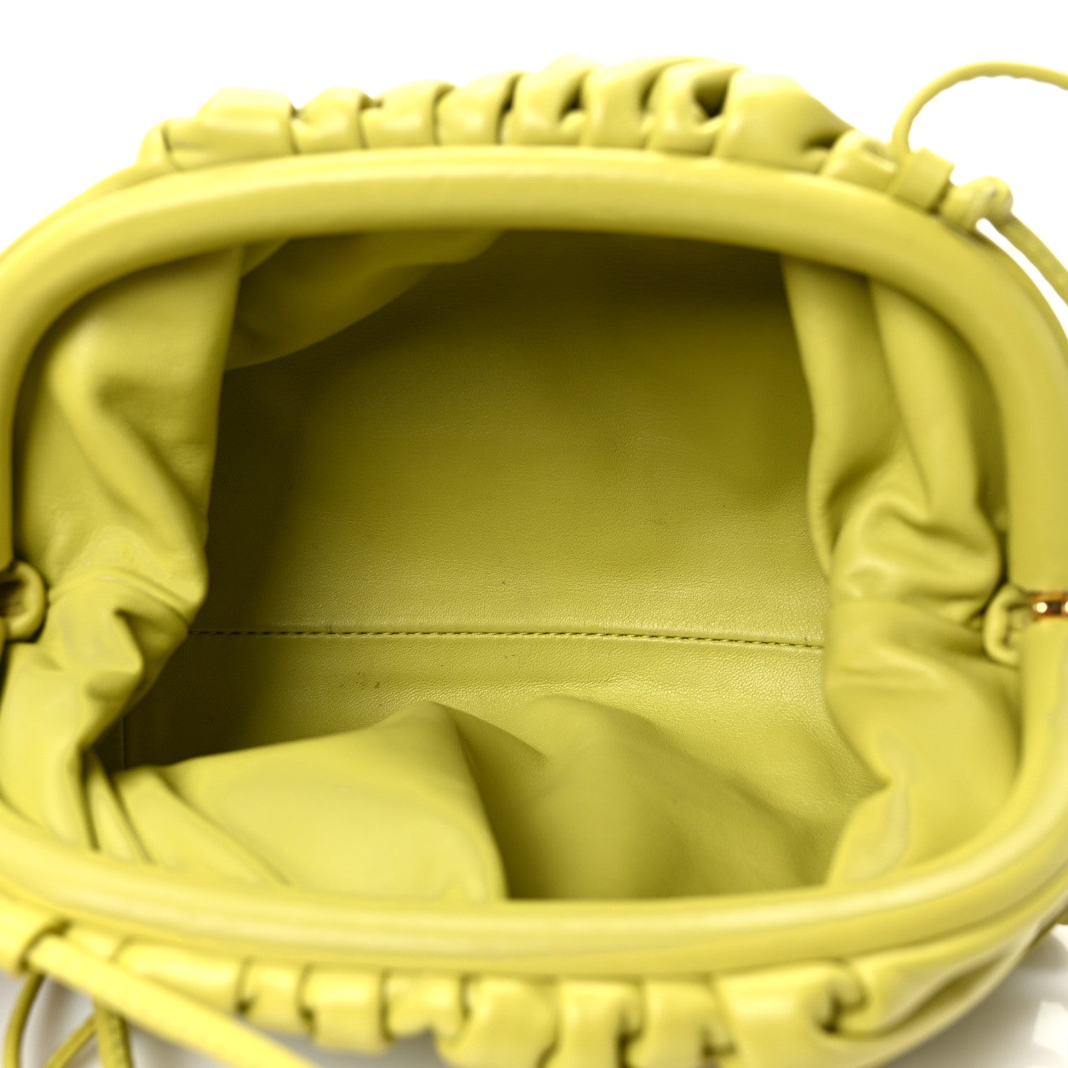 Bottega Veneta Butter Calfskin The Mini Pouch Kiwi 5 of 9