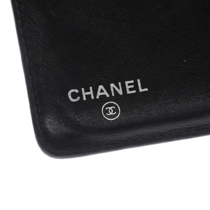 Chanel Grained Patent CC Yen Wallet Black 6 of 8
