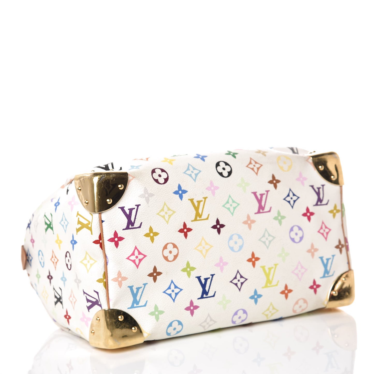 Monogram Multicolor Speedy 30 White