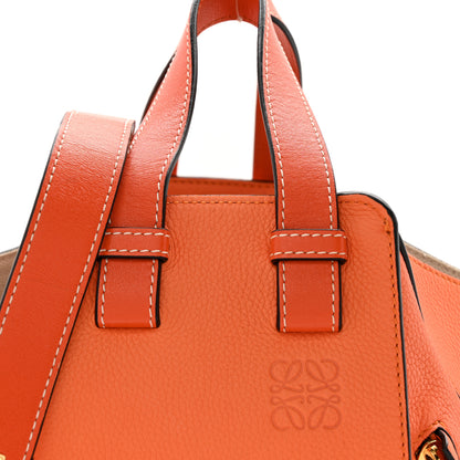 Loewe Grained Calfskin Small Hammock Shoulder Bag Apricot Orange 6 of 13