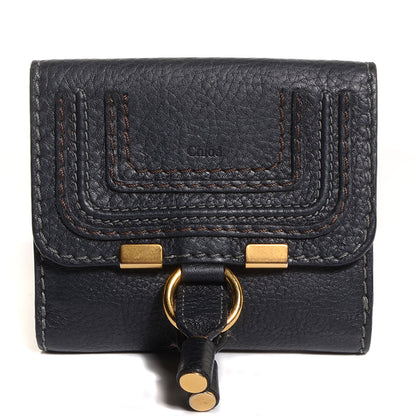 Chloe Calfskin Marcie Square Wallet Black 1 of 9